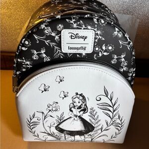 Disney Loungefly Black and White Backpack